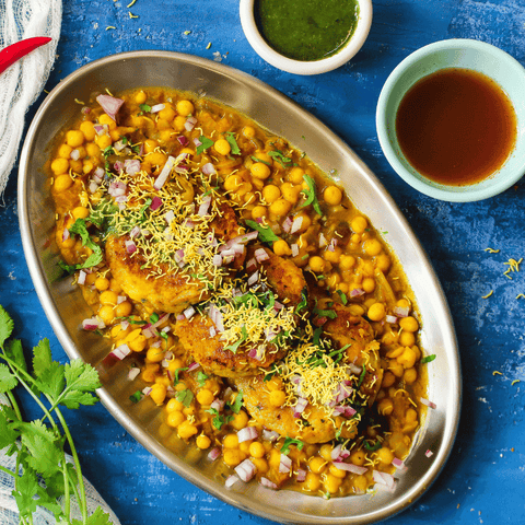 Chicken Chaat Indian 