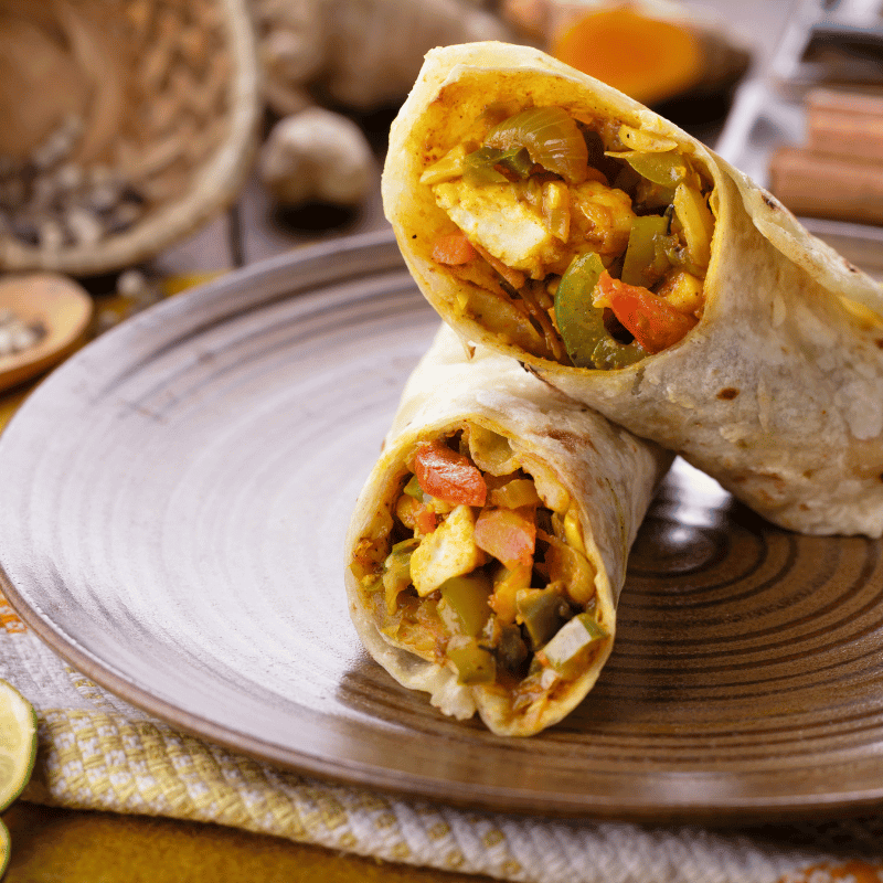 Tandoori Chicken Wrap