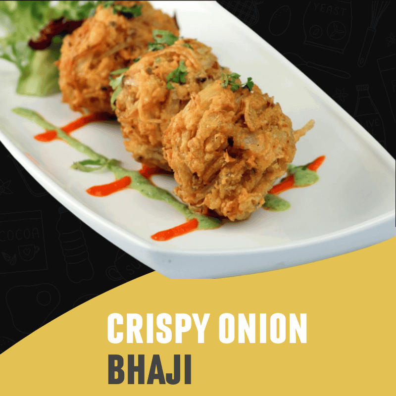 Crispy Onion Bhaji 