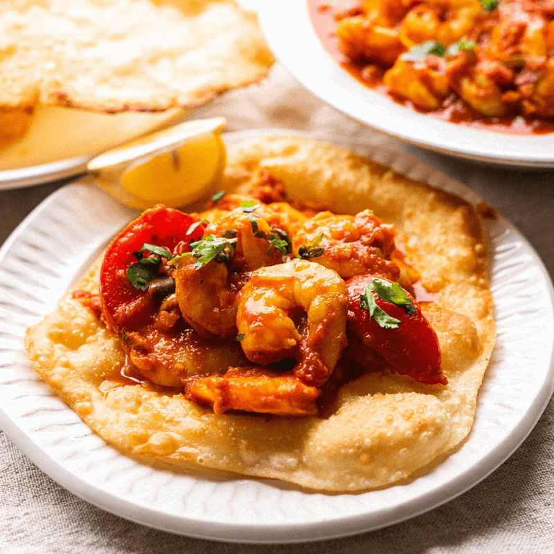 Prawn Poori Recipe