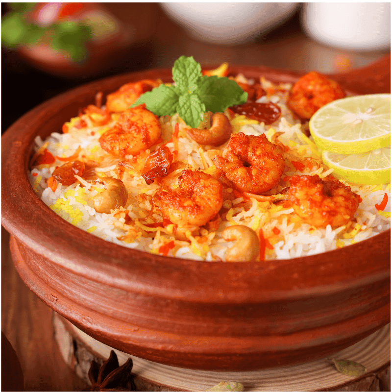 King Prawn Biryani 