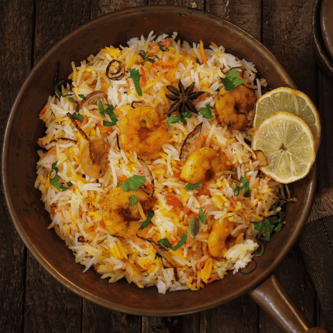 King Prawn Biryani 