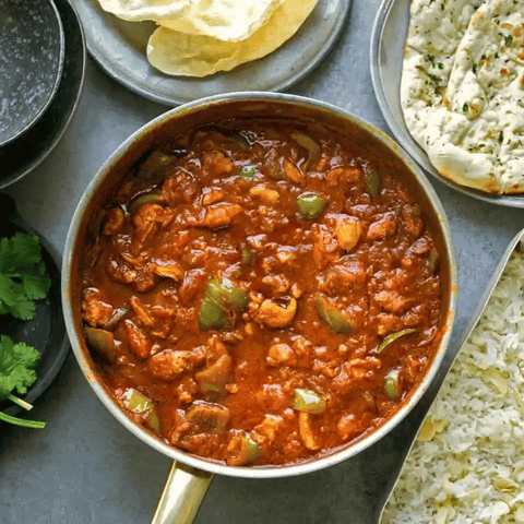 Cooked Chicken Curry 