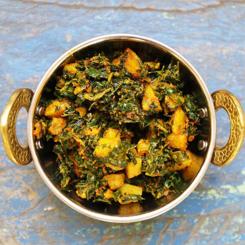 Saag Aloo