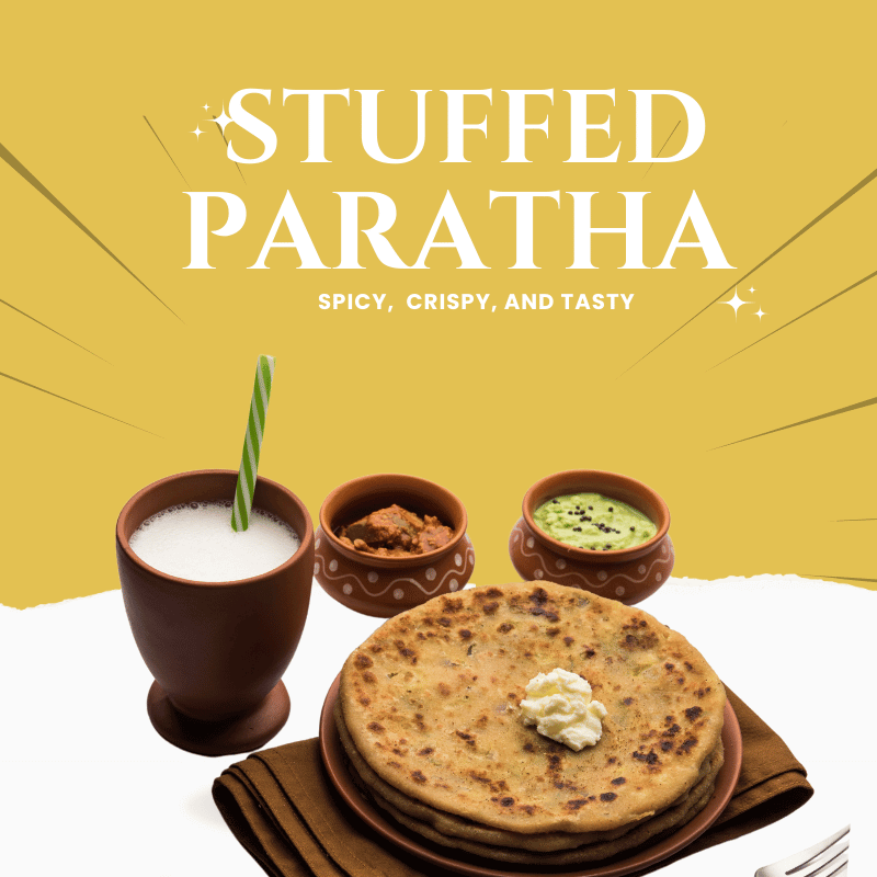 Stuffed Paratha (Veg)